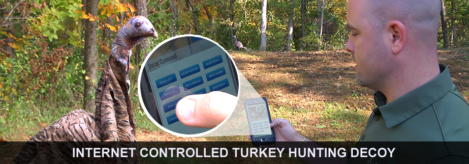 WeHuntSC Tech Turkey Banner - Internet Controlled Hunting Decoys